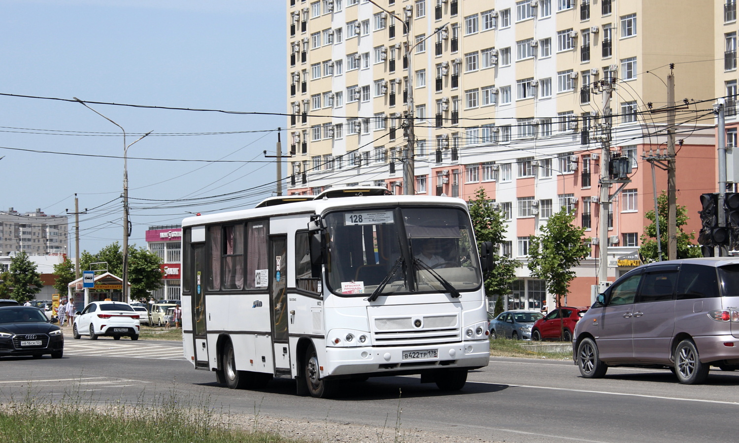 Краснодарский край, ПАЗ-320402-05 № В 422 ТР 178