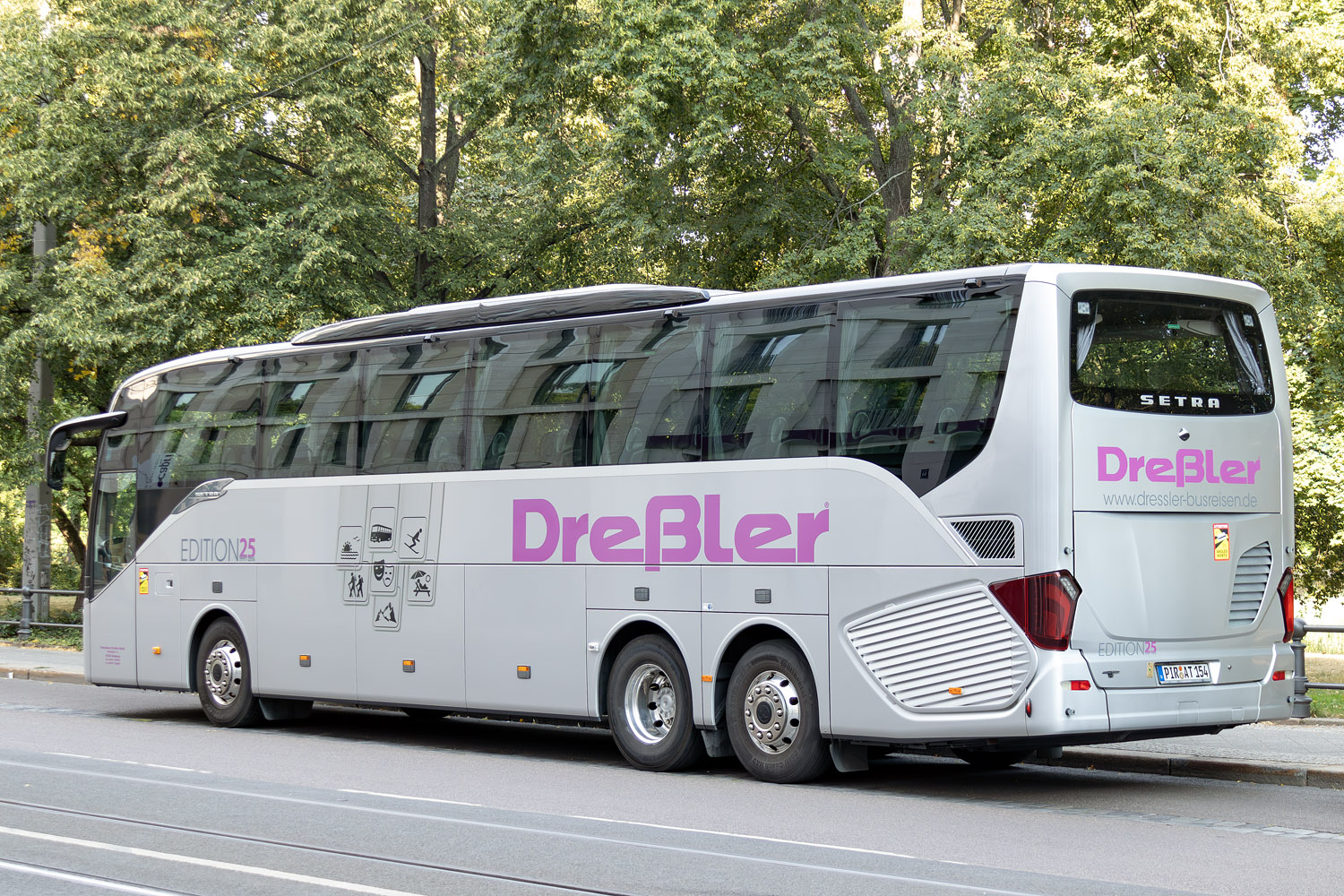 Саксония, Setra S516HD № PIR-AT 154