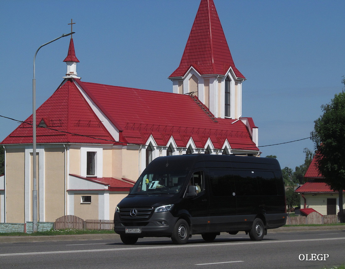 Витебская область, Mercedes-Benz Sprinter W907 (VS30) № АМ 7499-2