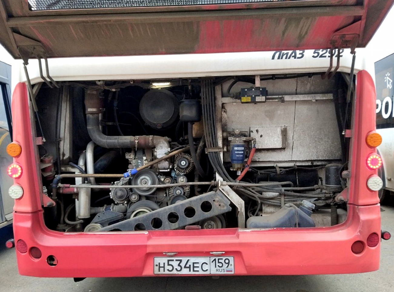 Пермский край, ЛиАЗ-5292.65 № Н 534 ЕС 159