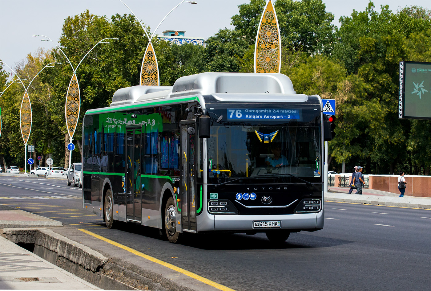 Узбекистан, Yutong ZK6116HG № AST 161