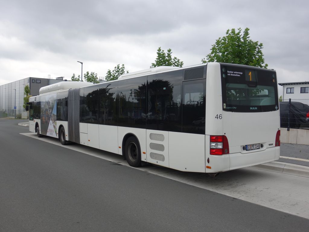 Hessen, MAN A23 Lion's City G NG313 CNG sz.: 46