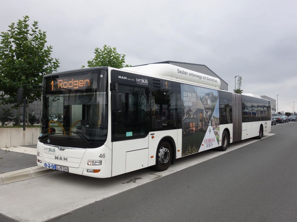 Hesse, MAN A23 Lion's City G NG313 CNG № 46