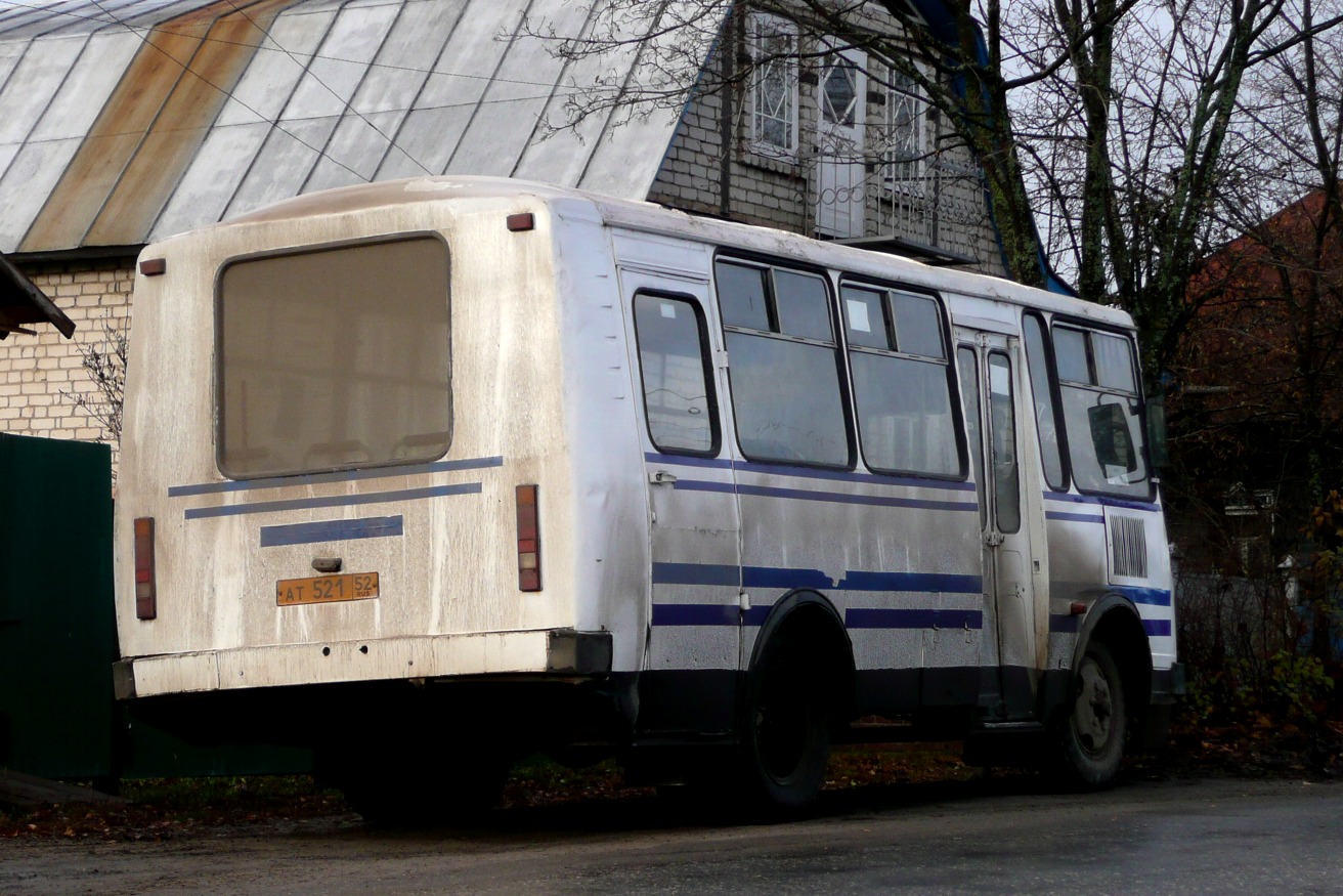 Нижегородская область, ПАЗ-3205 (00) № АТ 521 52