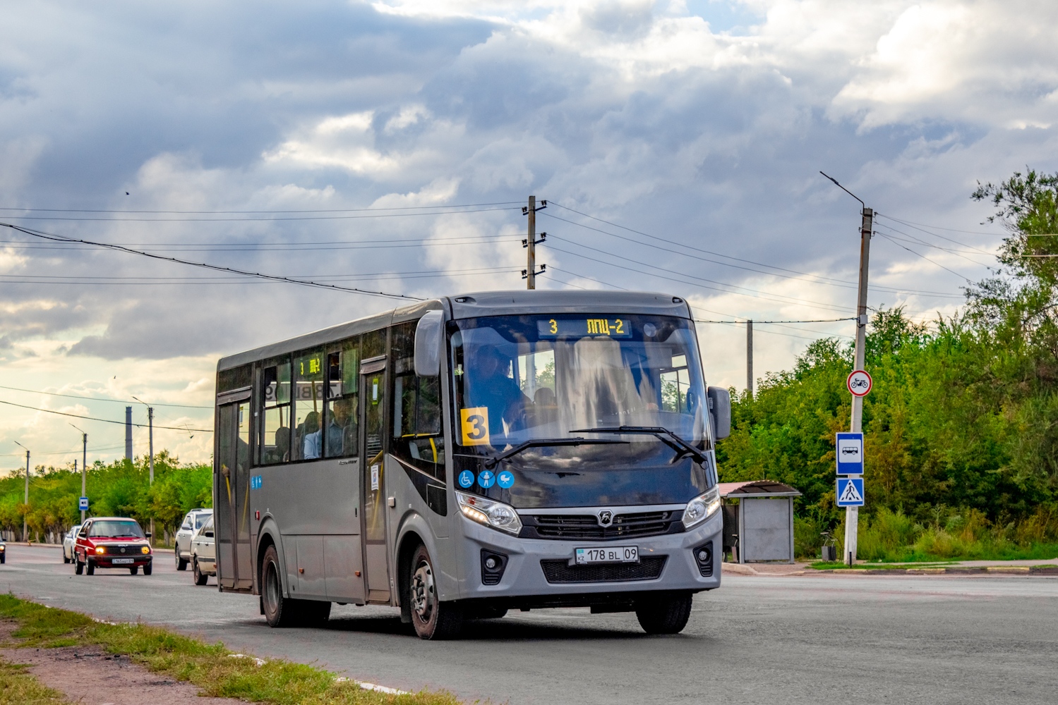Карагандинская область, ПАЗ-320415-04 "Vector Next" (СемАЗ) № 178 BL 09