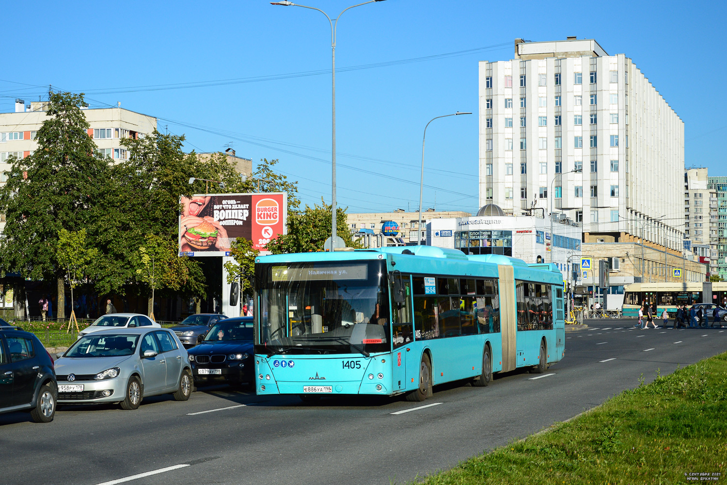 Saint Petersburg, MAZ-216.066 # 1405