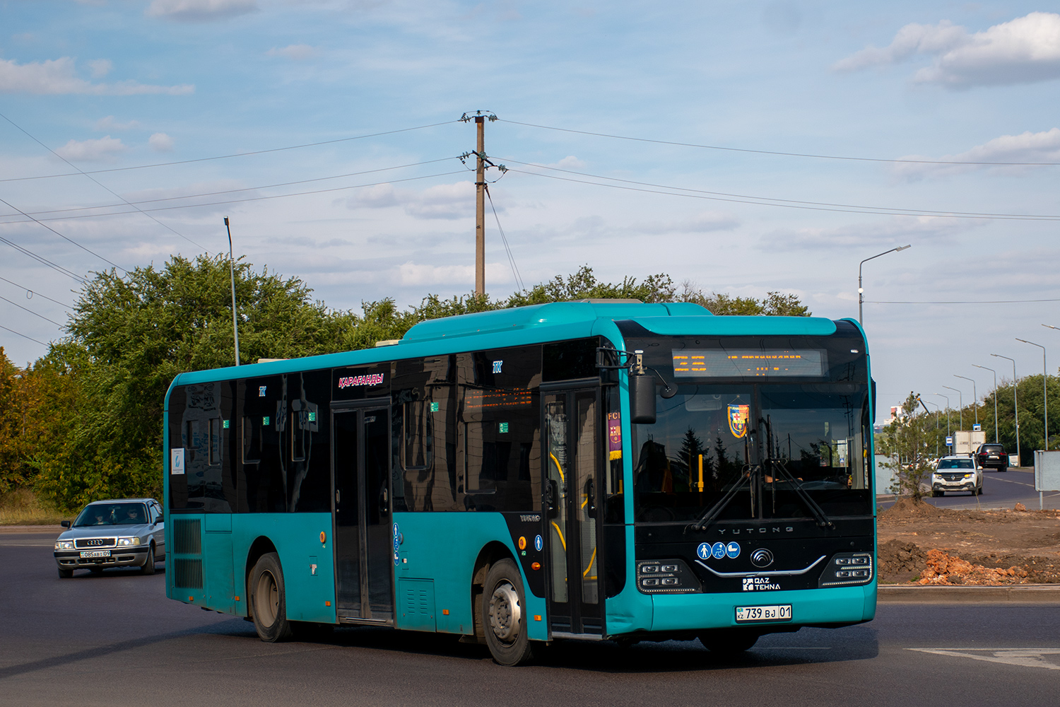Карагандинская область, Yutong ZK6116HG (QazTehna) № 739 BJ 01