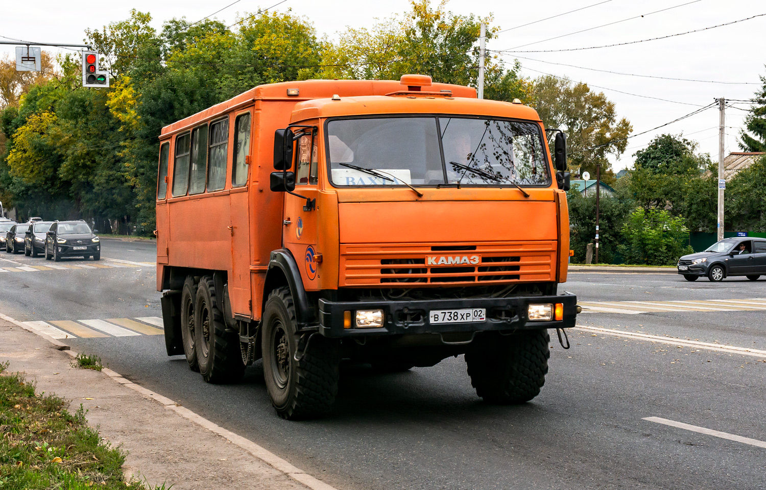 Башкортостан, НефАЗ-4208-03 № В 738 ХР 02