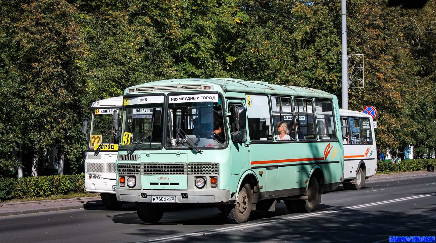 Томская область, ПАЗ-32054 № Е 760 ХХ 70