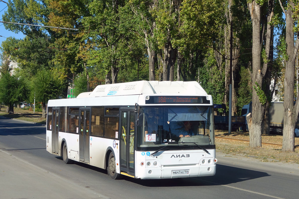 Саратовская область, ЛиАЗ-5292.67 (CNG) № М 647 АЕ 164