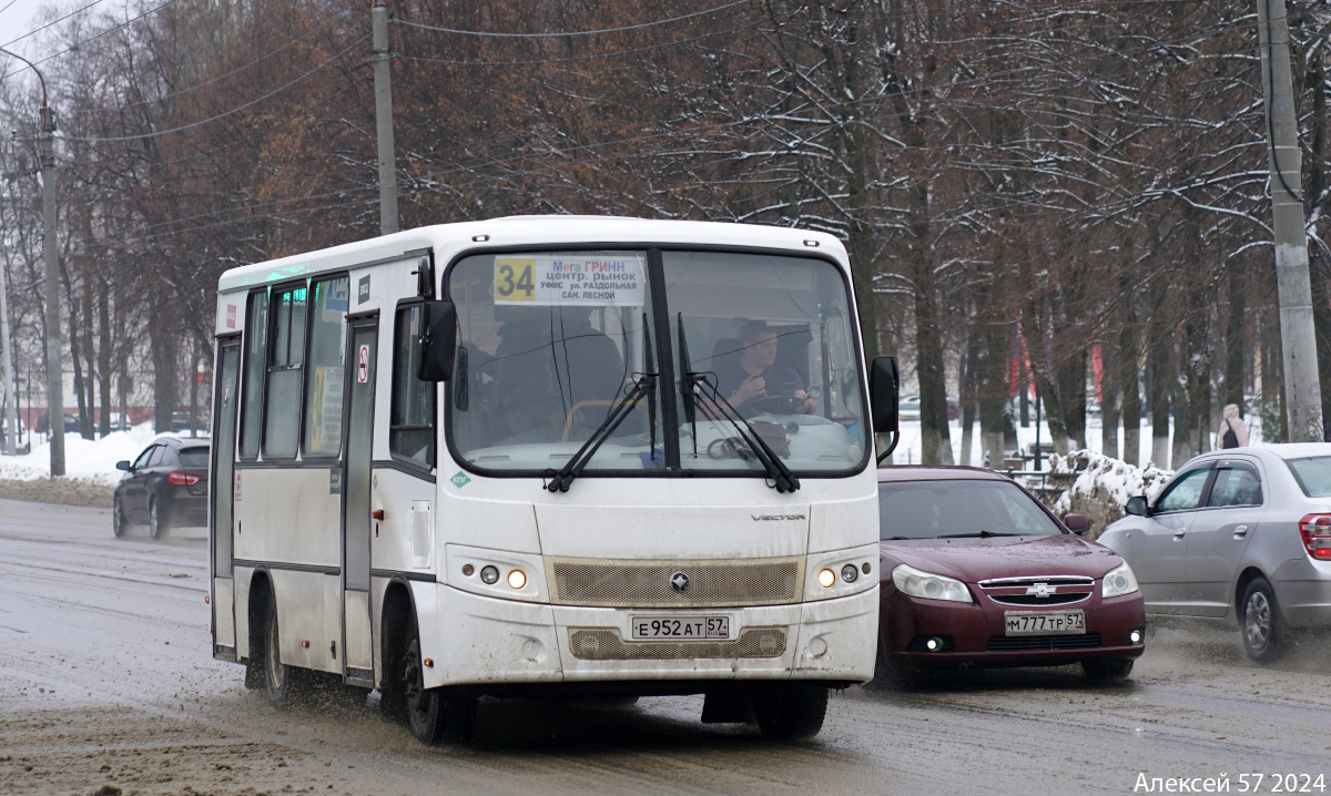 Орловская область, ПАЗ-320302-08 "Вектор" № Е 952 АТ 57