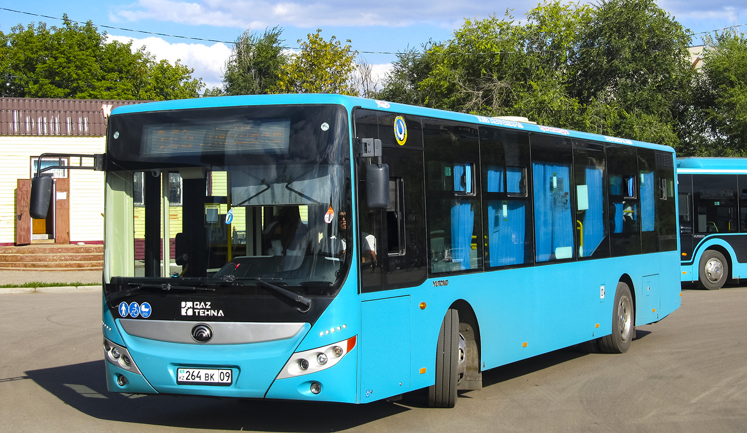 Карагандинская область, Yutong ZK6118HGA (QazTehna) № 264 BK 09