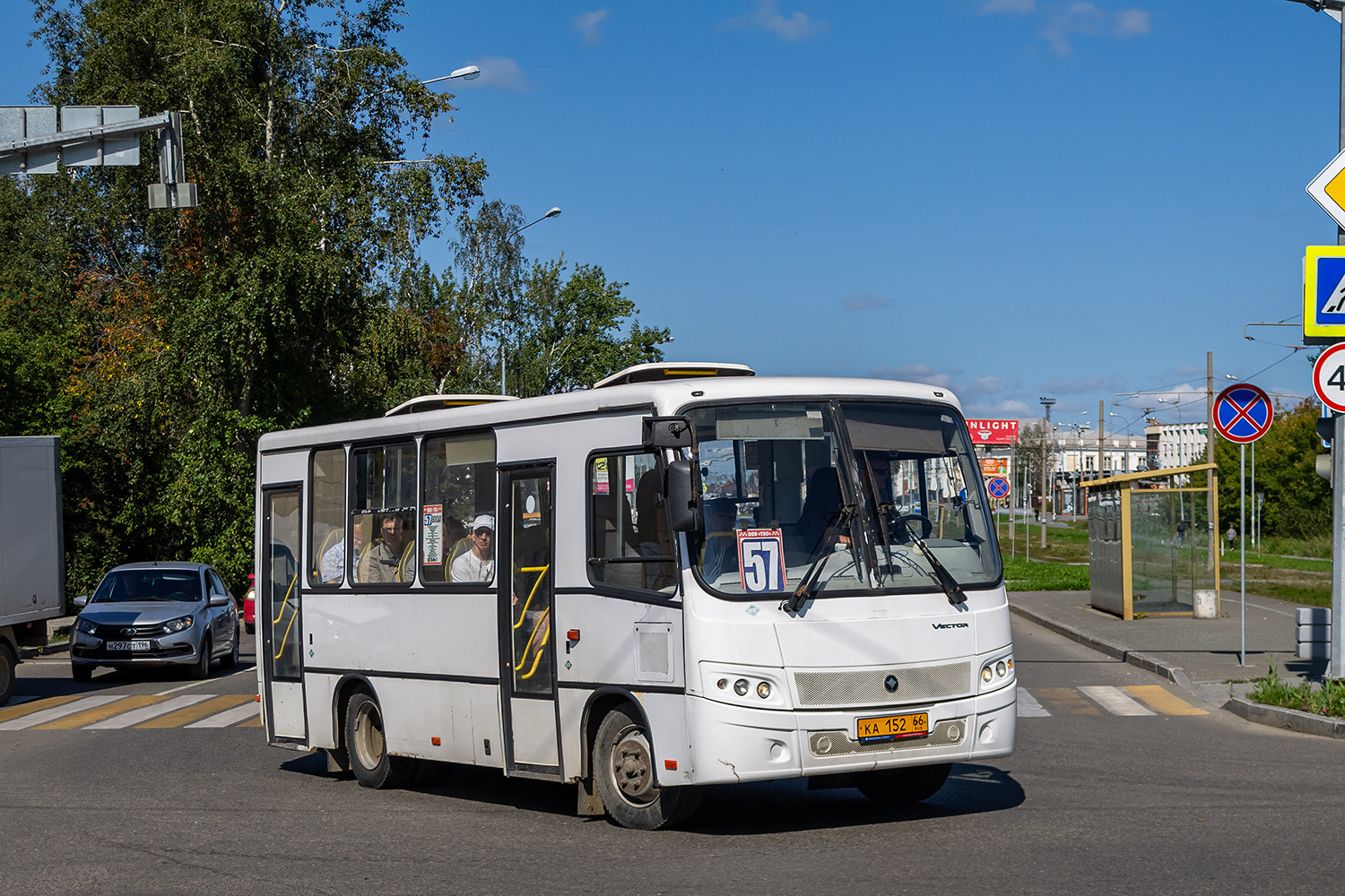 Свердловская область, ПАЗ-320302-08 "Вектор" № КА 152 66