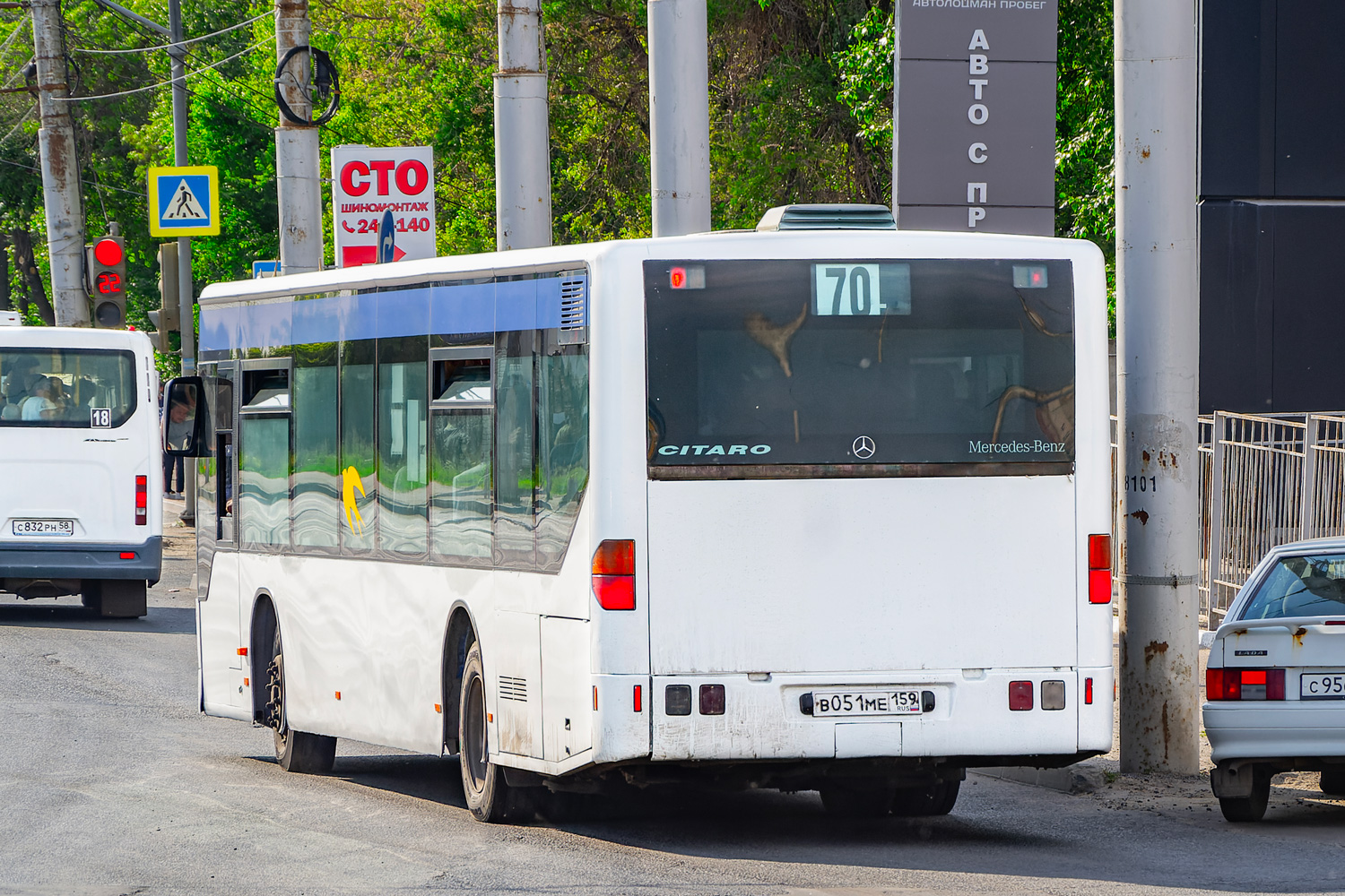 Пензенская область, ГАЗ-A64R42 Next № С 832 РН 58; Пензенская область, Mercedes-Benz O530 Citaro № В 051 МЕ 159