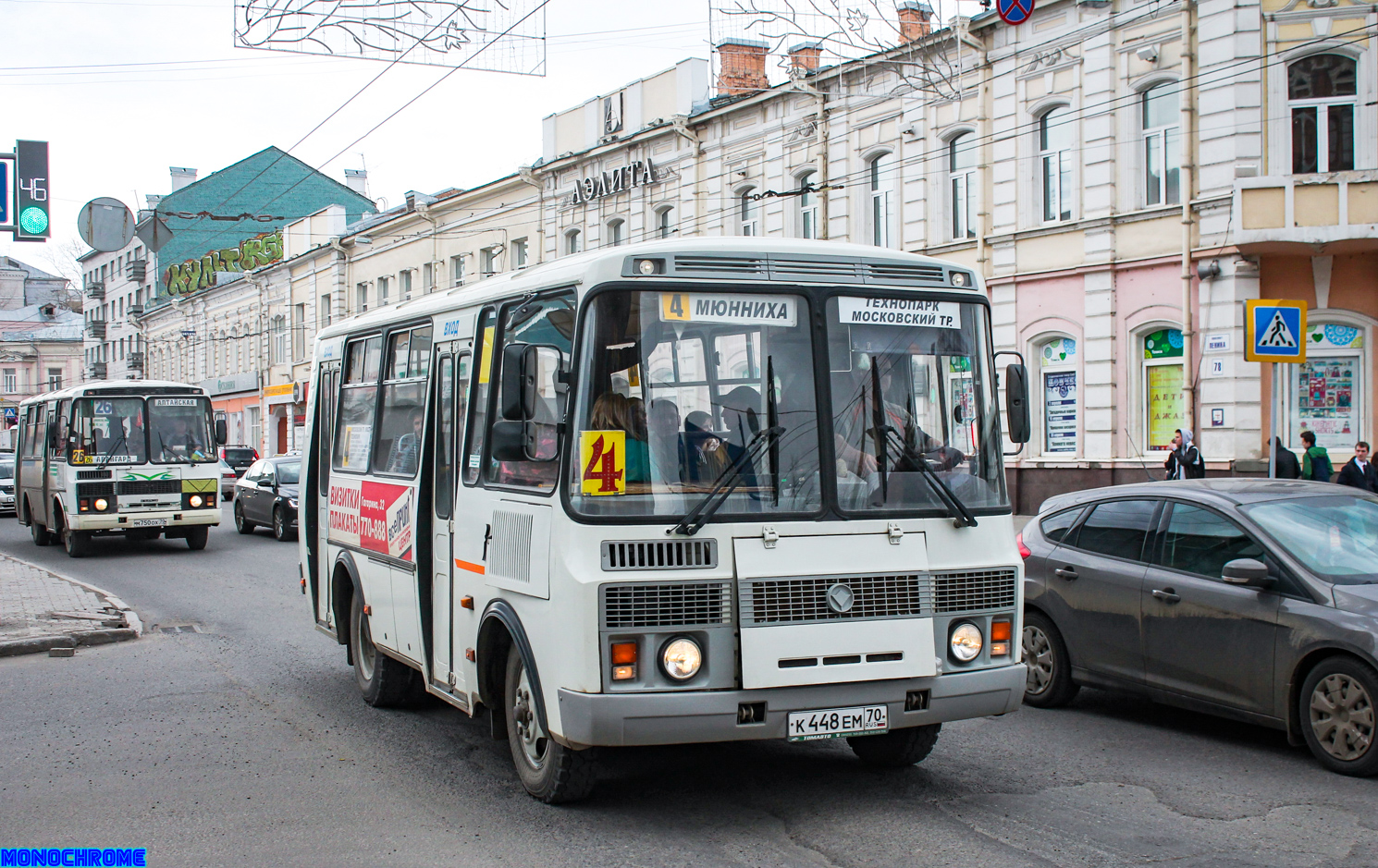 Tomsko sritis, PAZ-32054 Nr. К 448 ЕМ 70