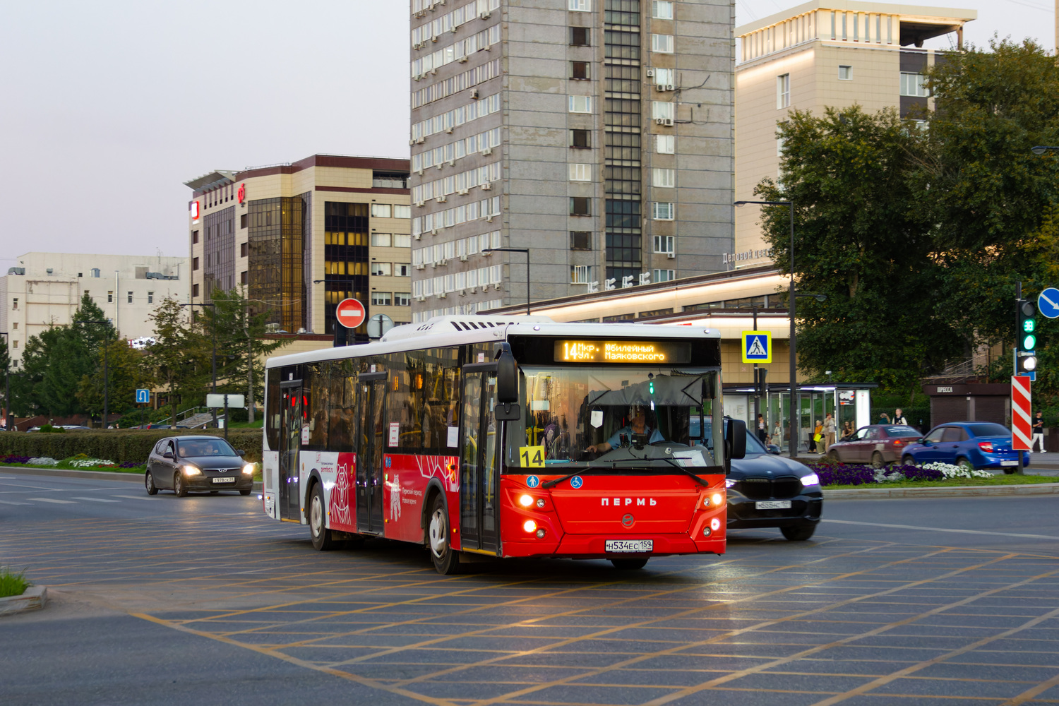 Пермский край, ЛиАЗ-5292.65 № Н 534 ЕС 159