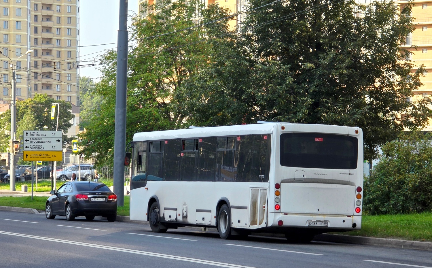 Санкт-Петербург, НефАЗ-5299-11-52 № К 483 СМ 198