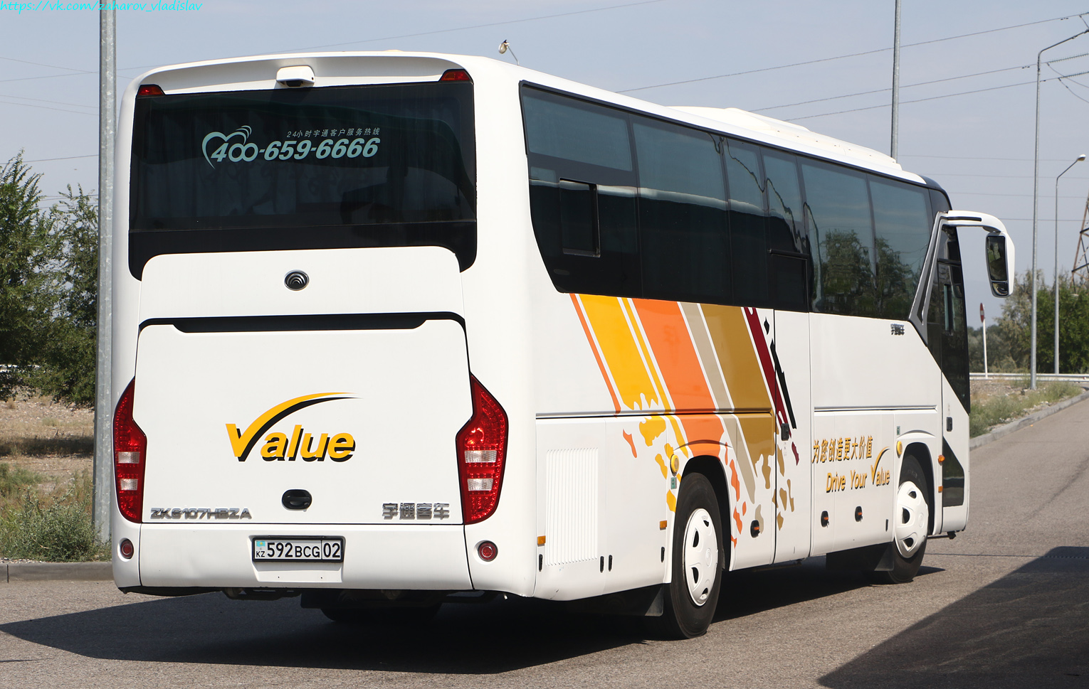 Алматы, Yutong ZK6107HBZA № 592 BCG 02