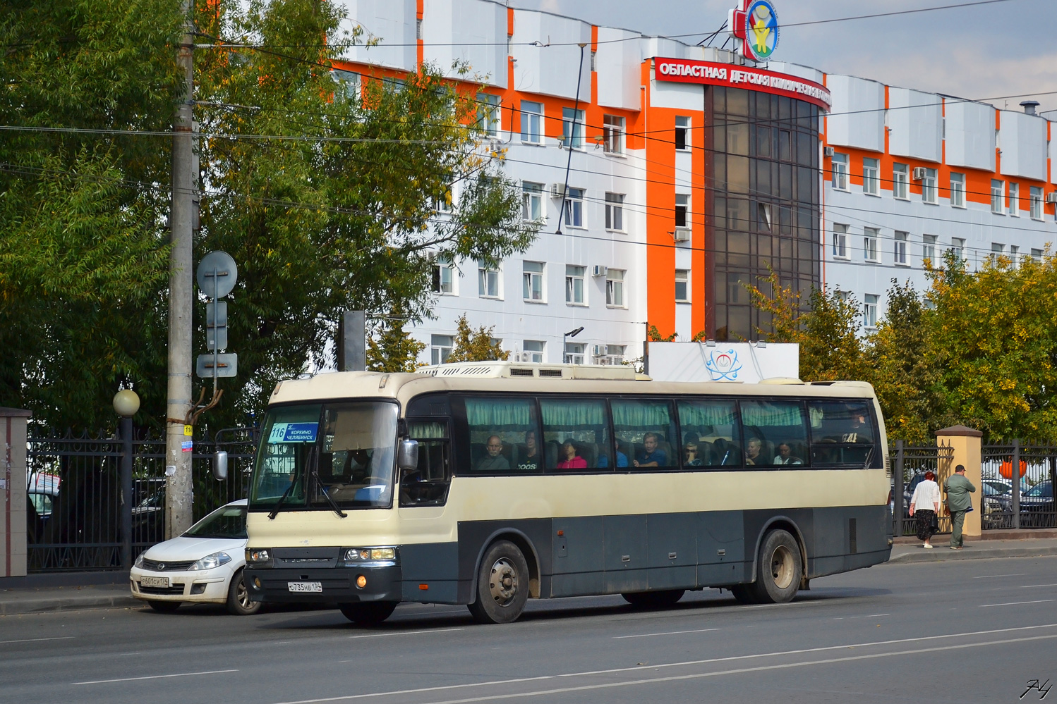 Челябинская область, Hyundai AeroSpace LS № С 735 НВ 174