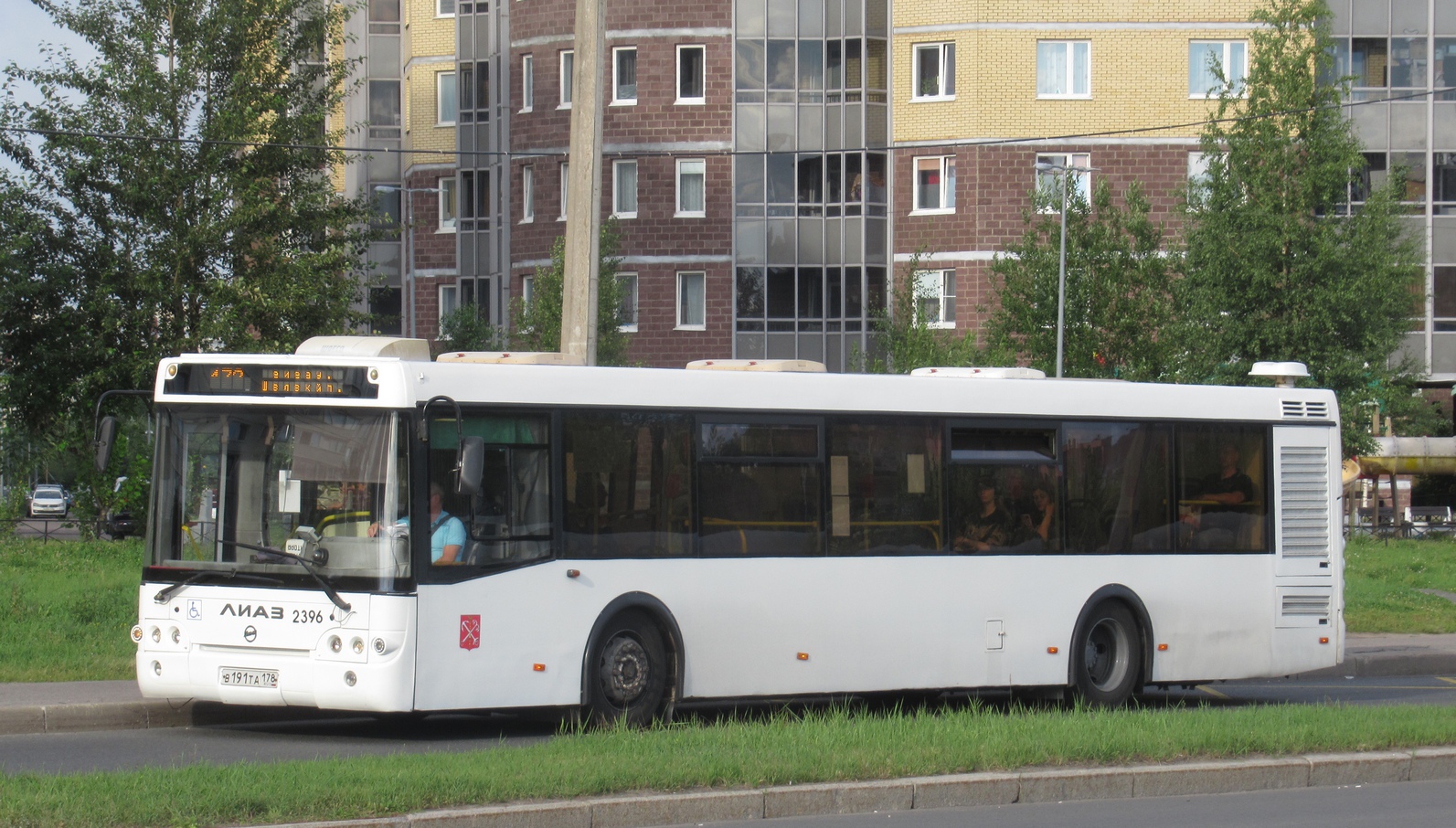 Санкт-Петербург, ЛиАЗ-5292.60 № 2396