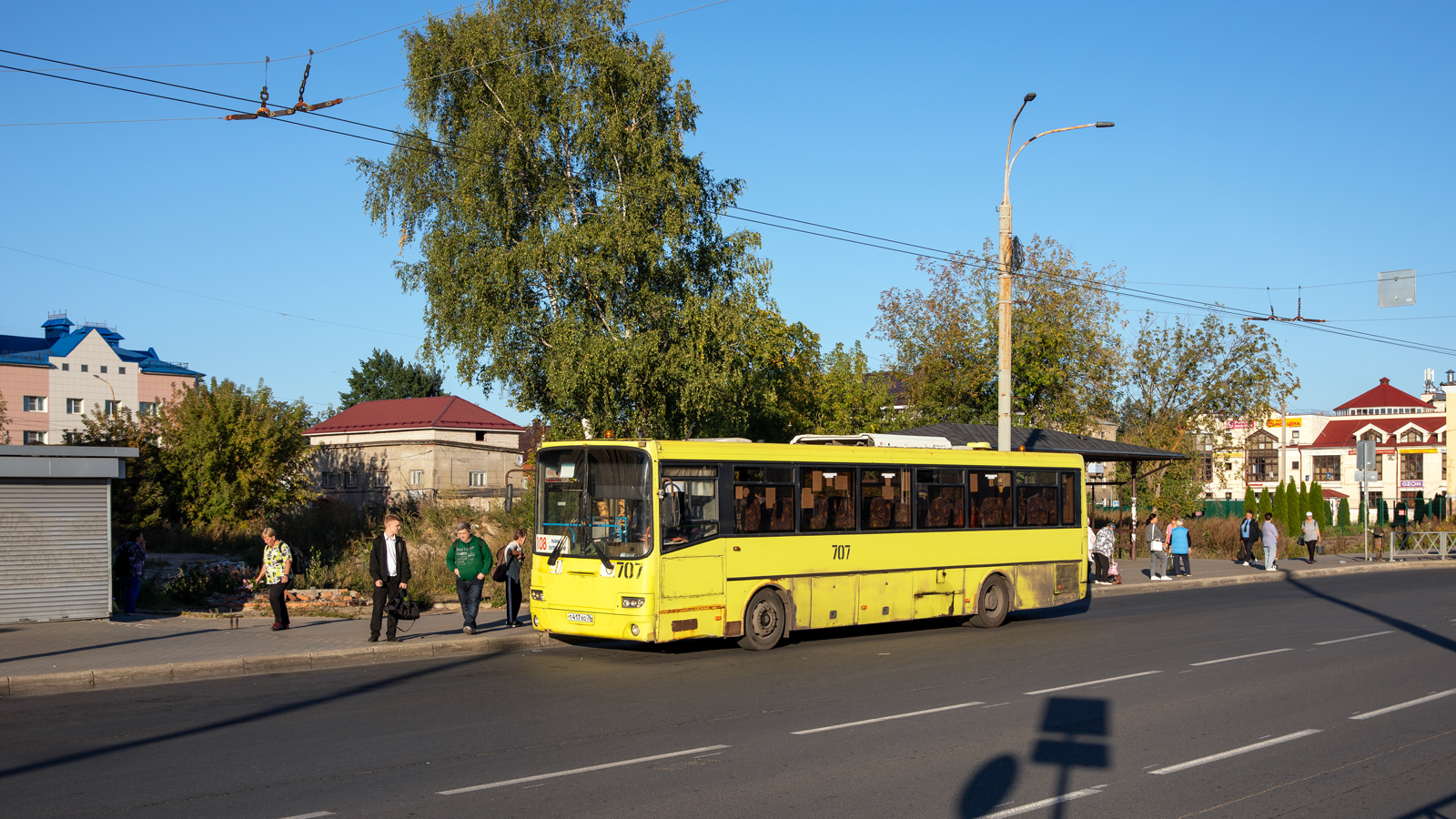 Yaroslavl region, LiAZ-5256.23-01 (GolAZ) # 707