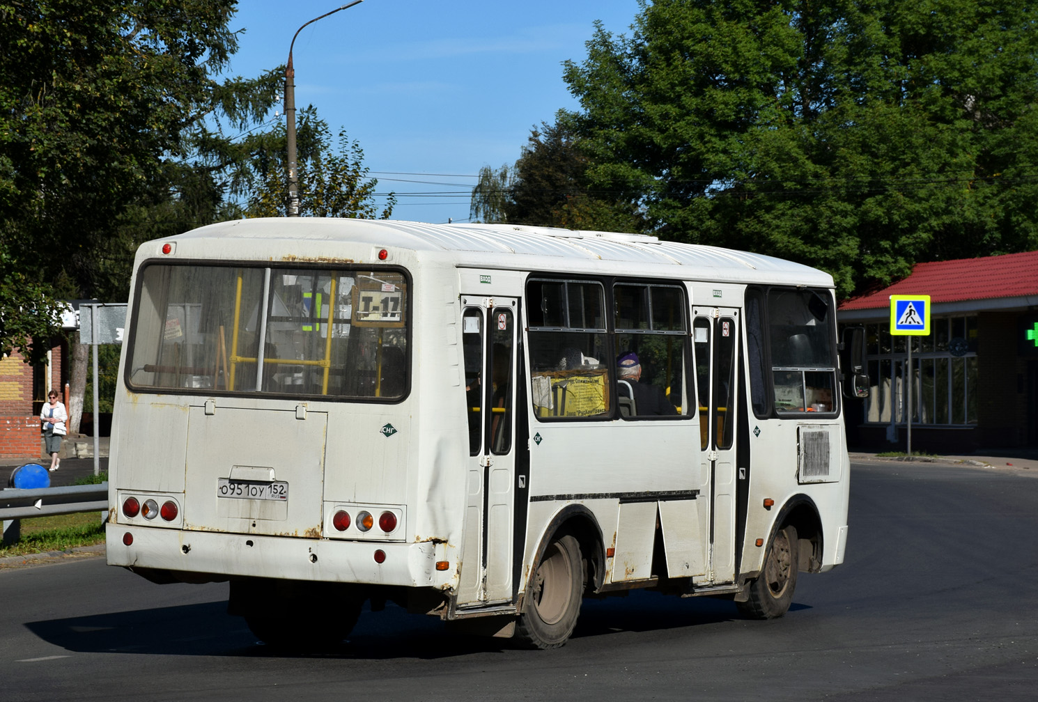 Нижегородская область, ПАЗ-32054 № О 951 ОУ 152