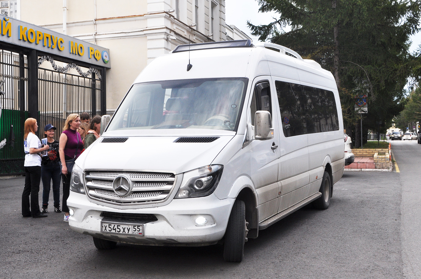Омская область, Луидор-223690 (MB Sprinter) № Х 545 ХУ 55