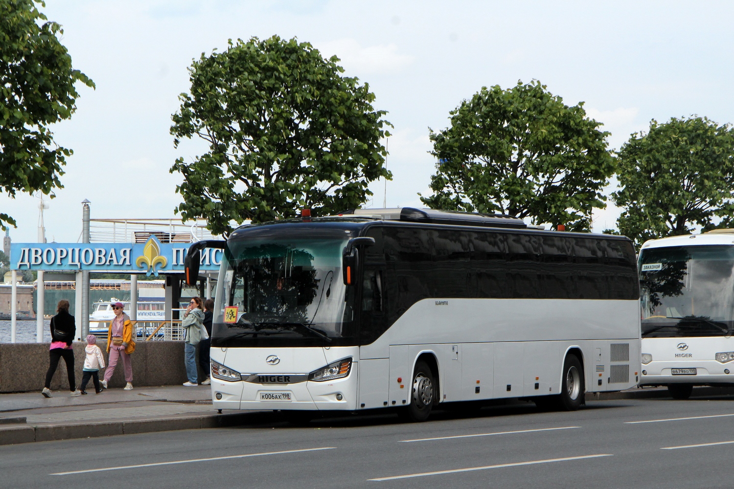 Санкт-Петербург, Higer KLQ6121LTQ № К 006 АХ 198