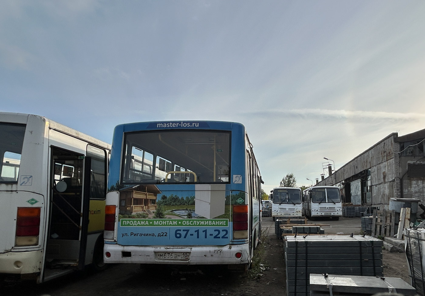 Карелия, ПАЗ-320302-08 № М 636 ВМ 10