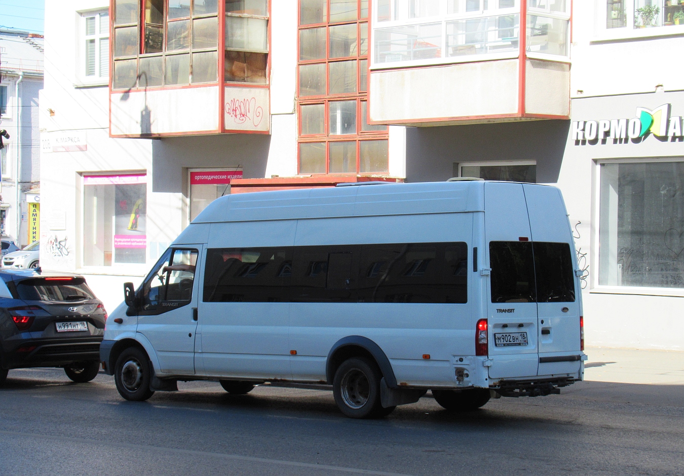Удмуртия, Нижегородец-222702 (Ford Transit) № М 902 ВН 18 Удмуртия, Нижегородец-222702 (Ford Transit) № М 902 ВН 18