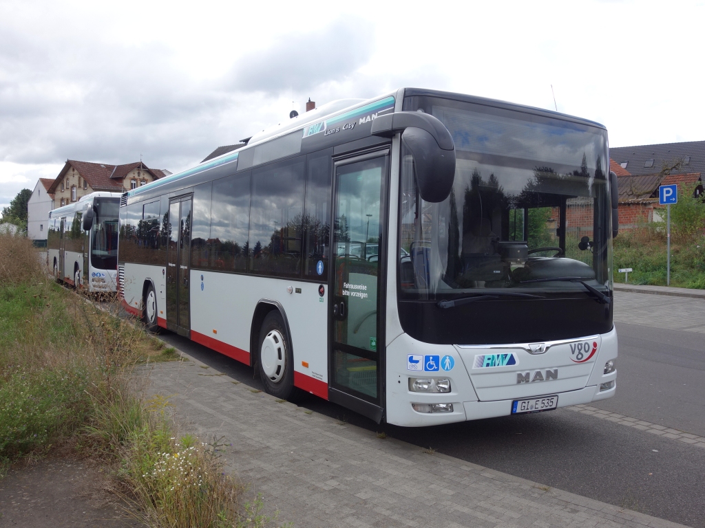 Гессен, MAN A78 Lion's City LE Ü EL293 № GI-E 535