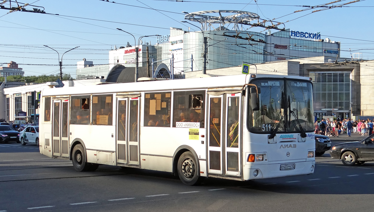 Ленинградская область, ЛиАЗ-5256.60 № О 435 РК 47