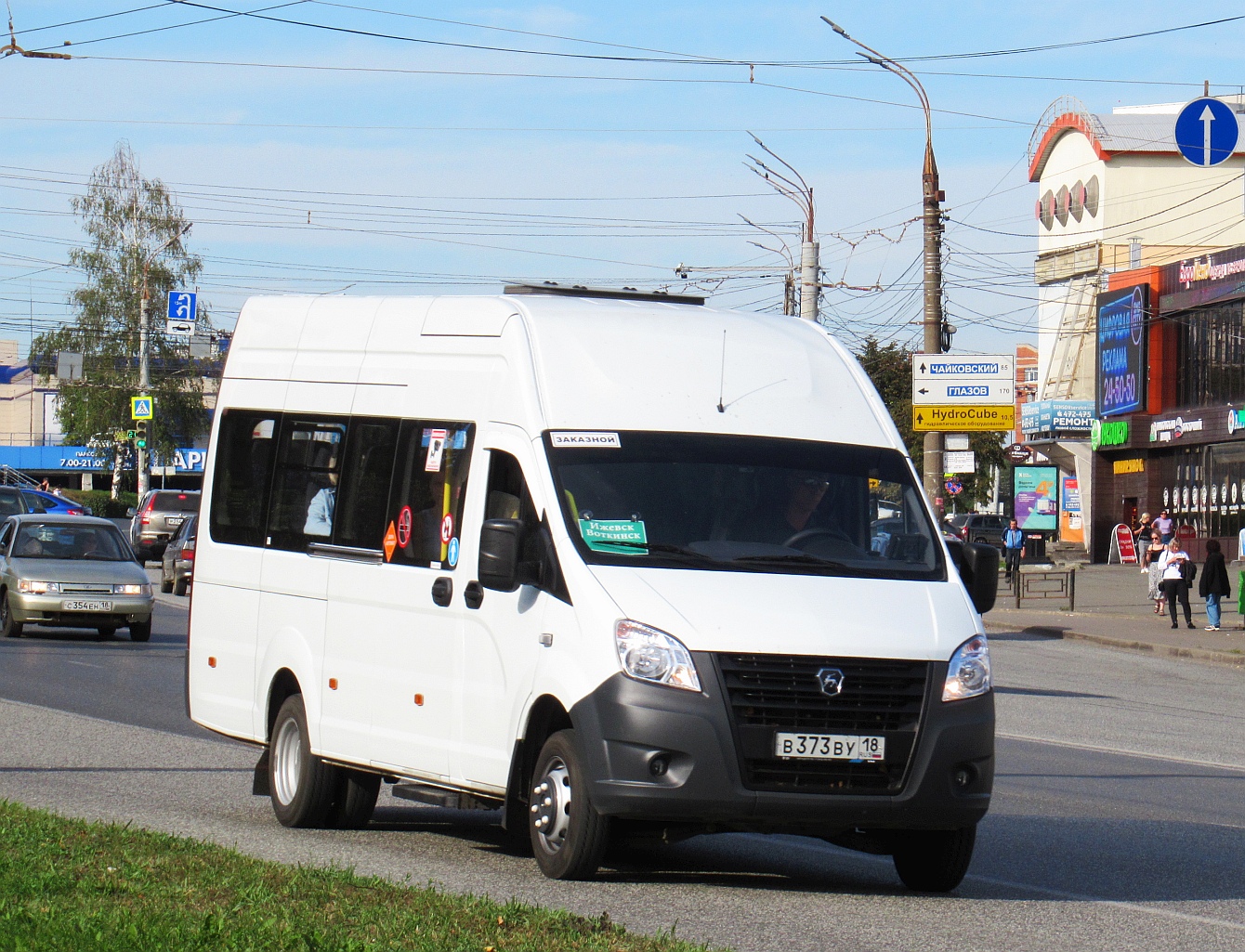 Удмуртия, ГАЗ-A65R52 Next № В 373 ВУ 18 Удмуртия, ГАЗ-A65R52 Next № В 373 ВУ 18