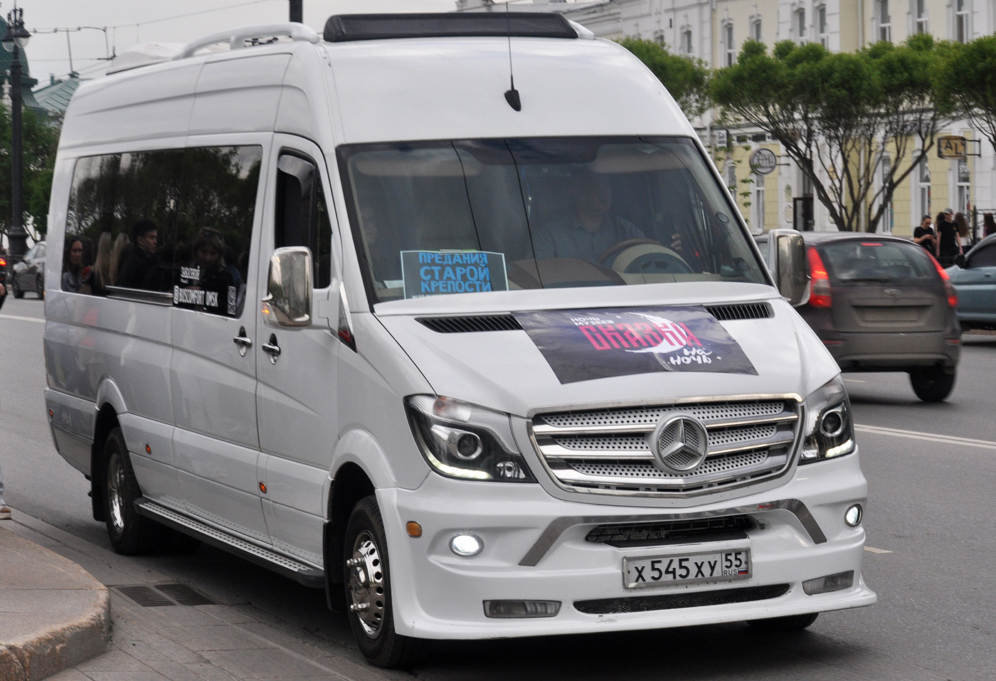 Омская область, Луидор-223690 (MB Sprinter) № Х 545 ХУ 55