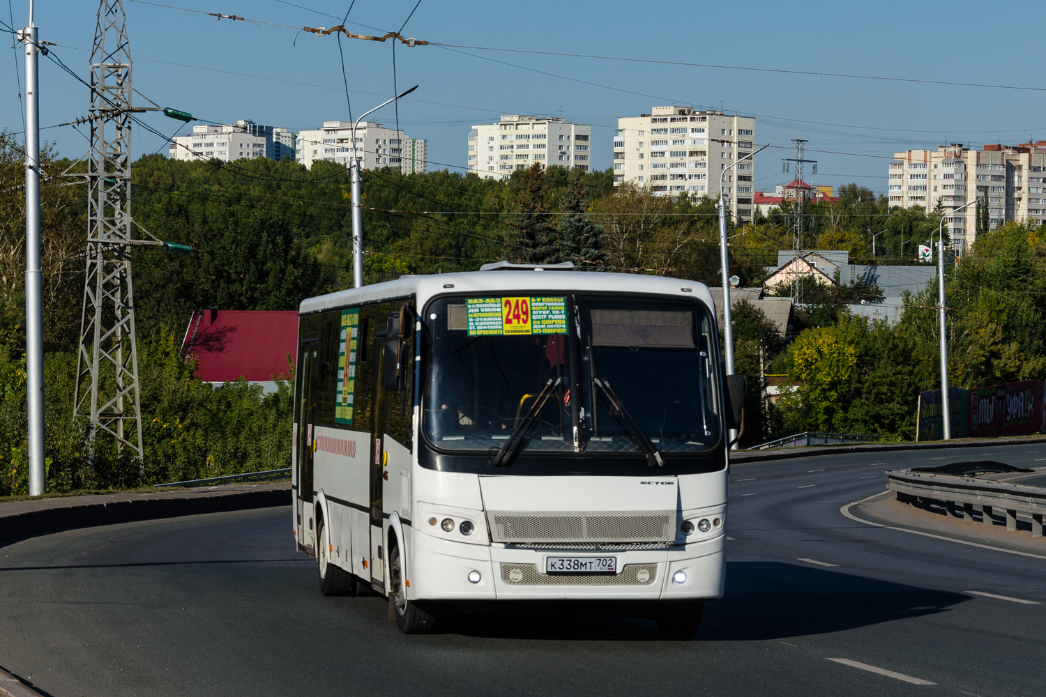 Башкортостан, ПАЗ-320414-05 "Вектор" (1-2) № К 338 МТ 702