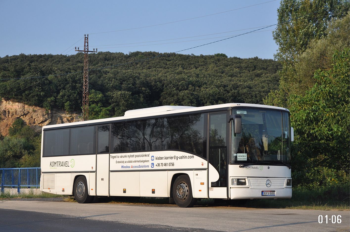 Венгрия, Mercedes-Benz O550H Integro H № NYV-989