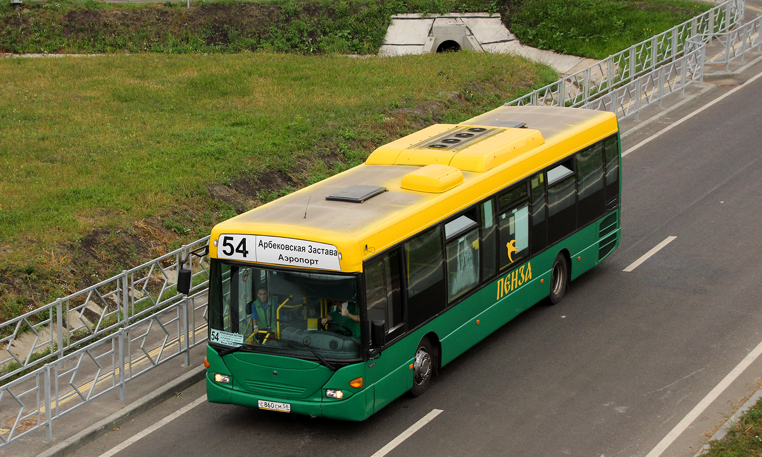 Пензенская область, Scania OmniLink I (Скания-Питер) № С 860 СМ 58