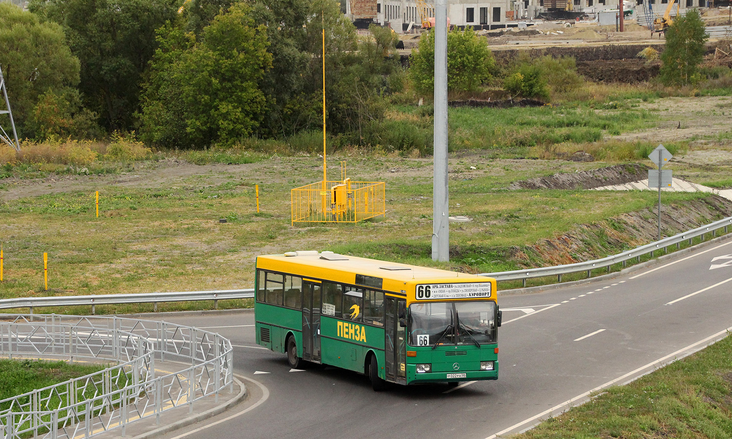 Penza region, Mercedes-Benz O405 № Р 022 РА 58