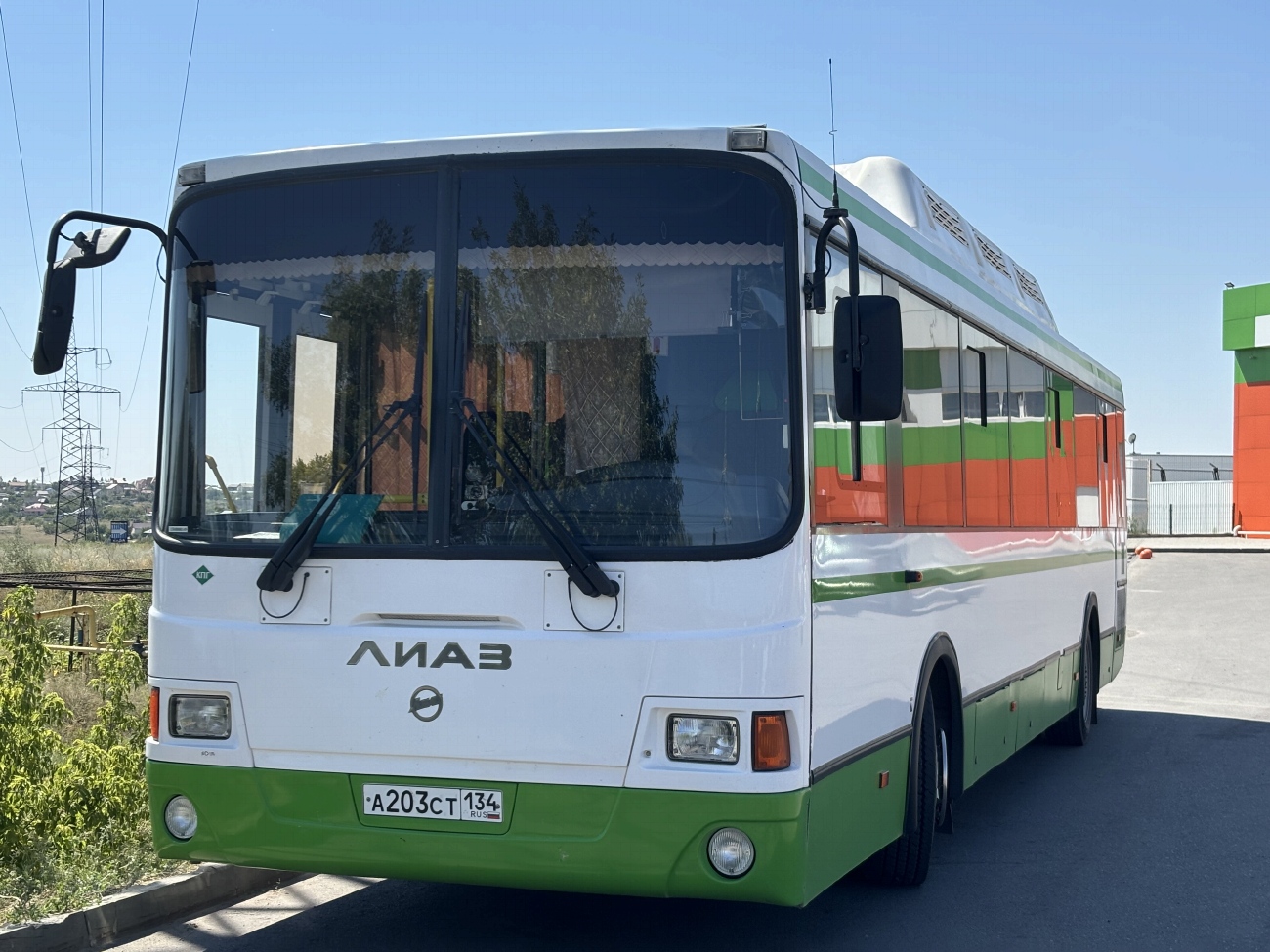 Волгоградская область, ЛиАЗ-5256.57-01 № А 203 СТ 134
