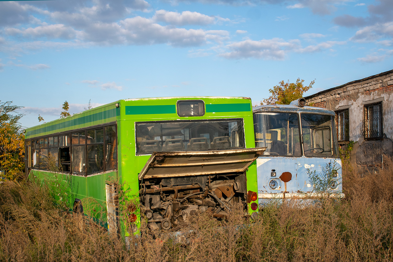Карагандинская область, MAN A60 SL232 № M 374 BZ; Карагандинская область, ЛАЗ-695Н № M 320 BW