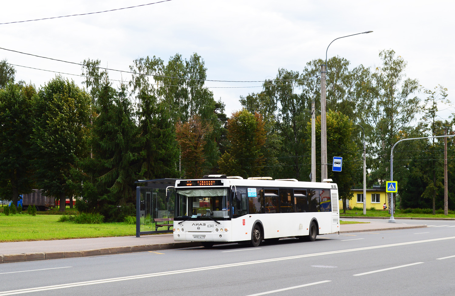 Санкт-Петербург, ЛиАЗ-5292.60 № 6341