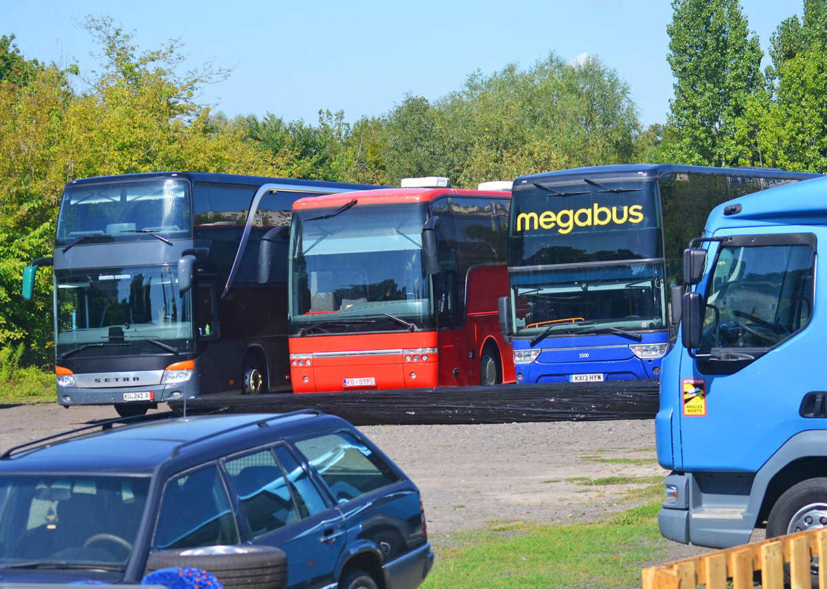 Волынская область, Setra S431DT № KU 241A; Волынская область, Van Hool T917 Acron № K0 019S; Волынская область, Van Hool TDX21 Altano № KX13 HYW