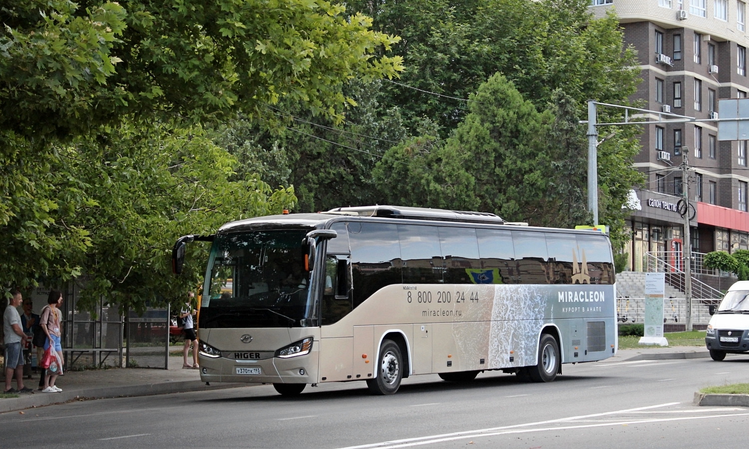 Краснодарский край, Higer KLQ6121LTQ № У 370 ТК 193