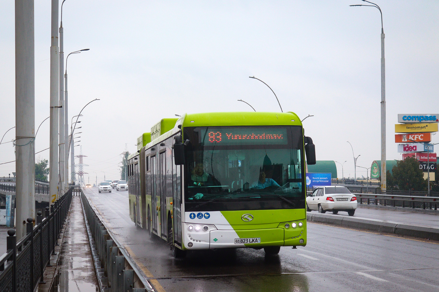 Узбекистан, King Long XMQ6180G № 01205