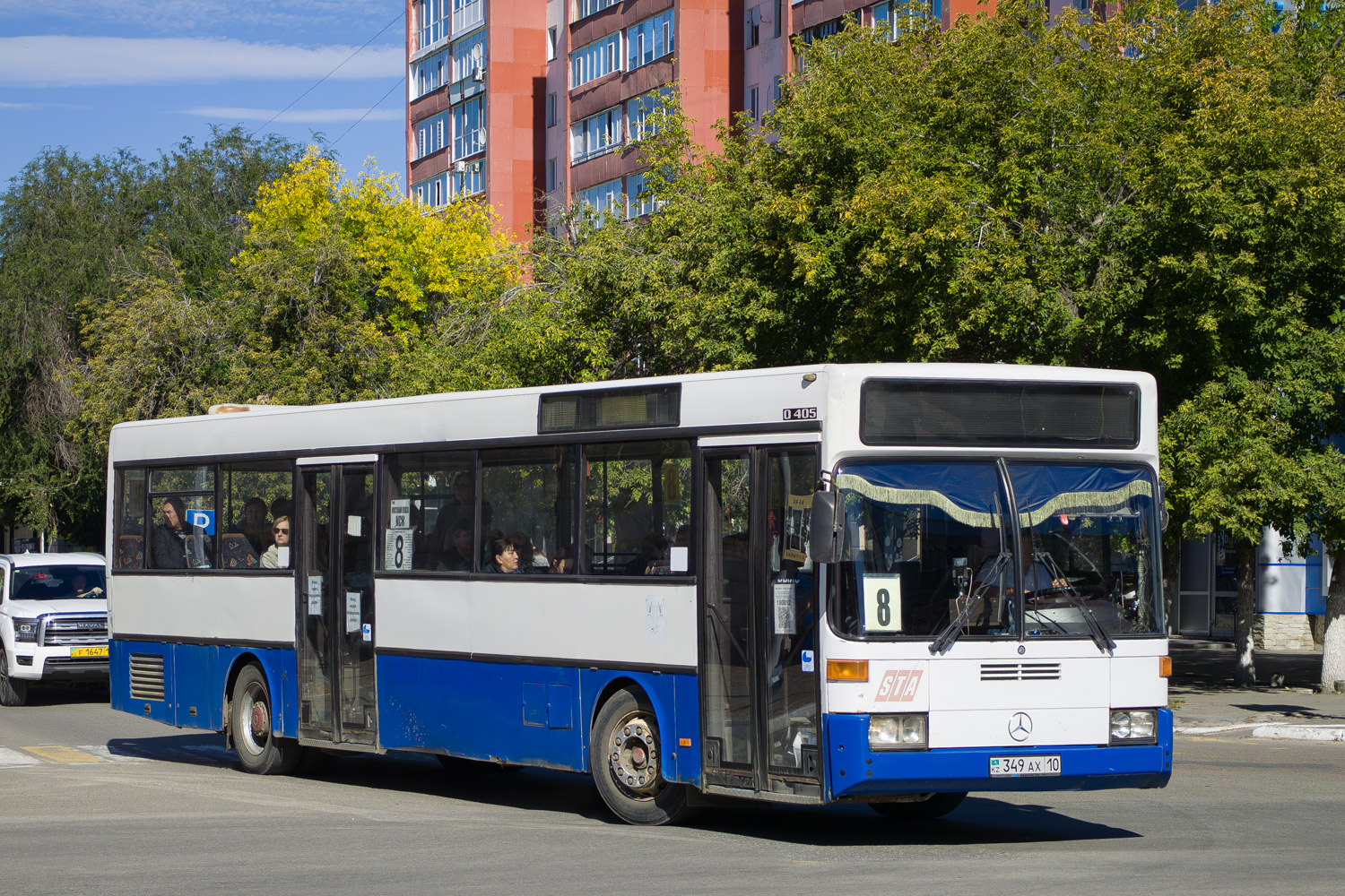 Костанайская область, Mercedes-Benz O405 № 349 AX 10 Костанайская область, Mercedes-Benz O405 № 349 AX 10