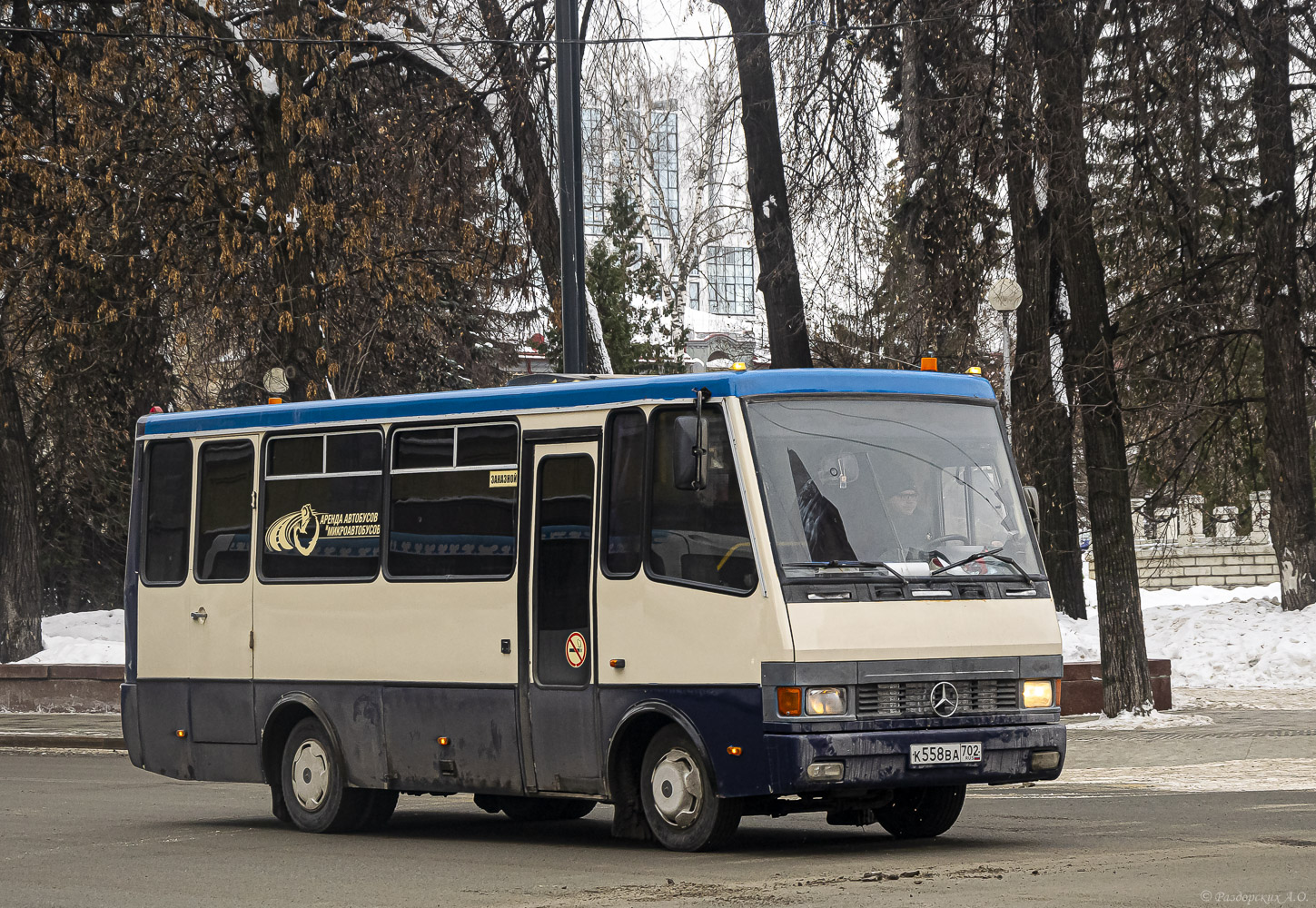 Башкортостан, БАЗ-А079.29 "Мальва" № К 558 ВА 702