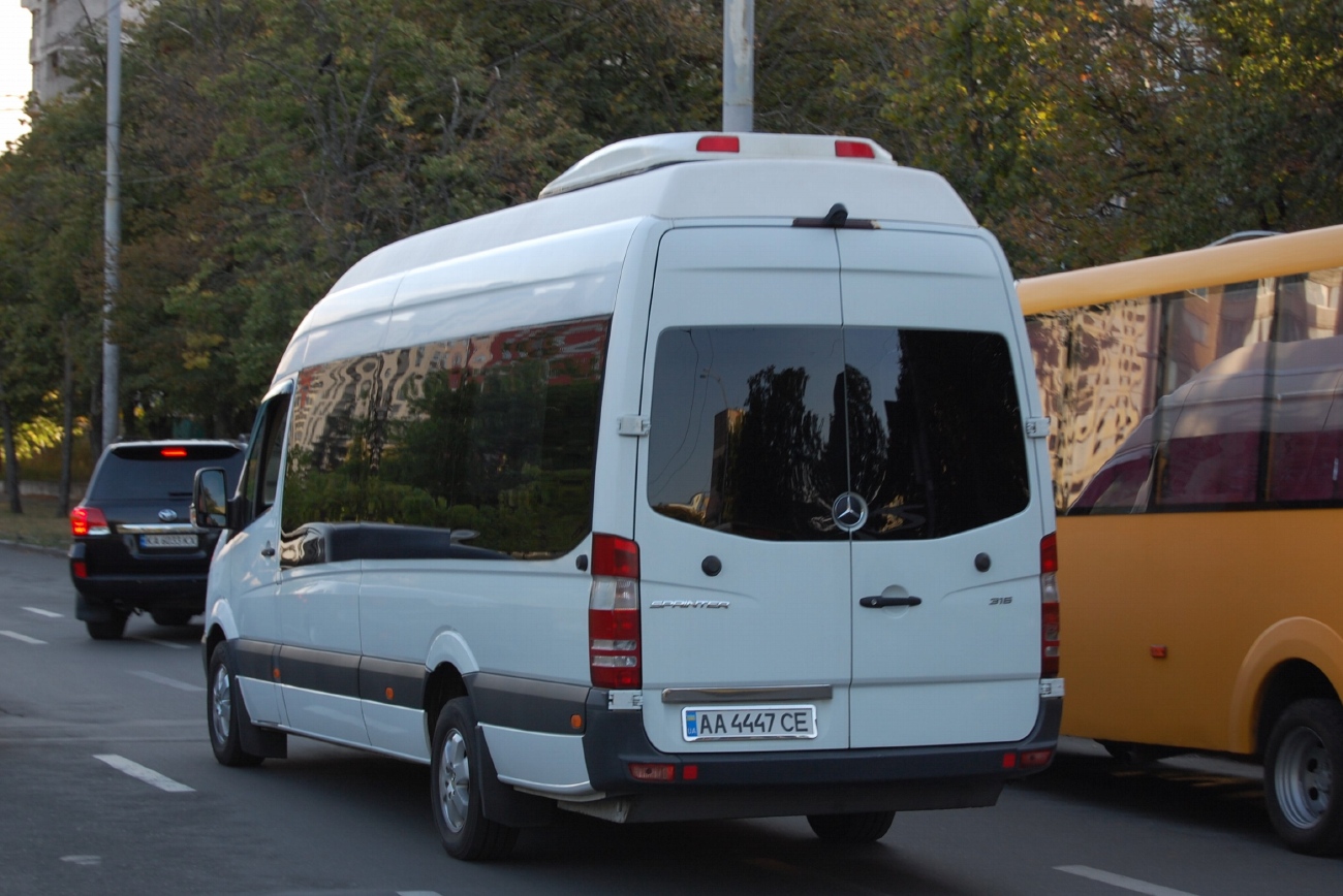 Киев, Mercedes-Benz Sprinter W906 316CDI № AA 4447 CE