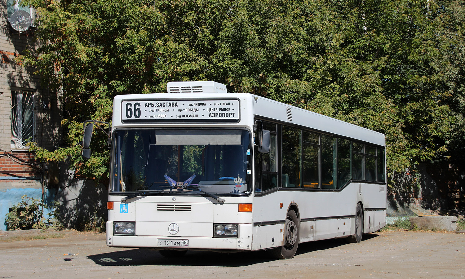 Пензенская область, Mercedes-Benz O405N2 (SAM) № С 121 АМ 58