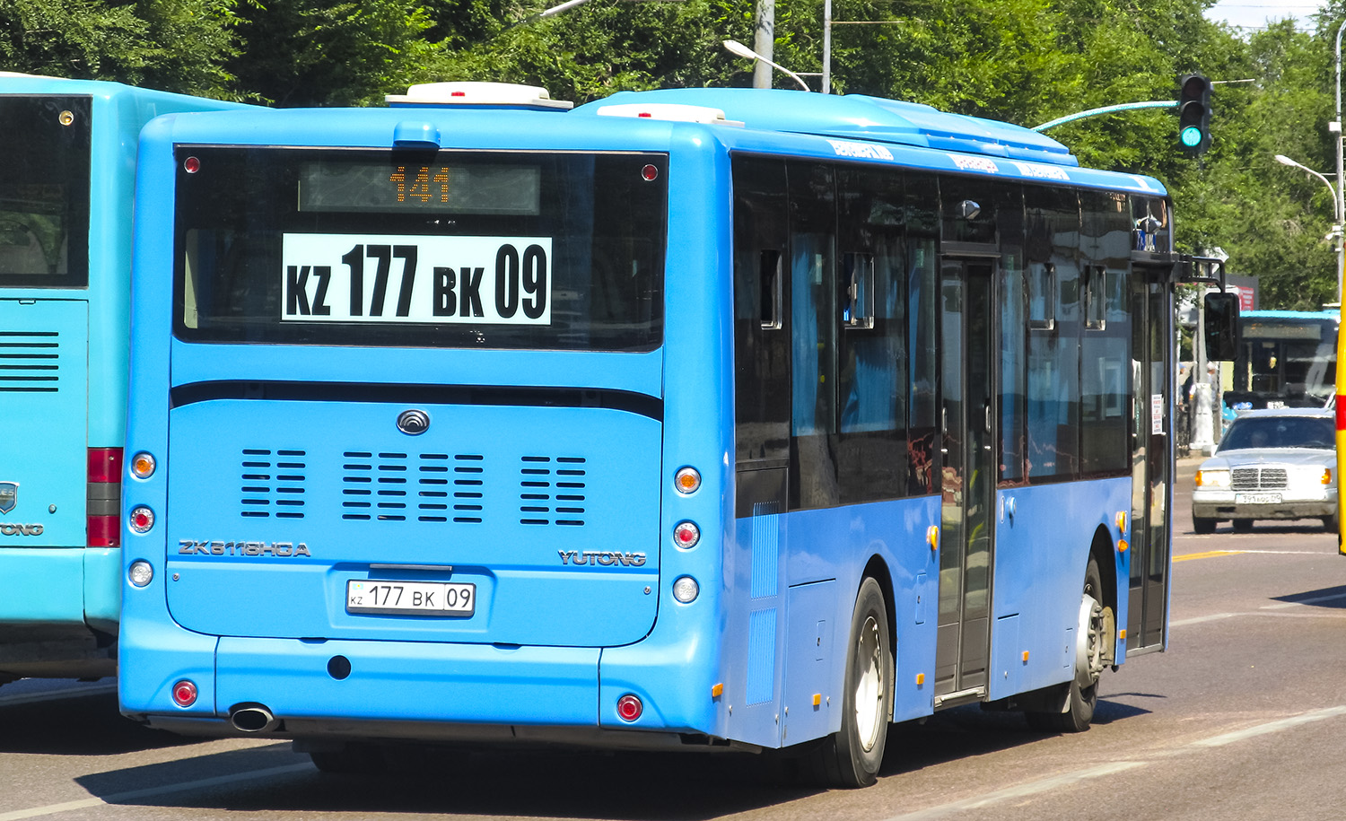 Карагандинская область, Yutong ZK6118HGA (QazTehna) № 177 BK 09