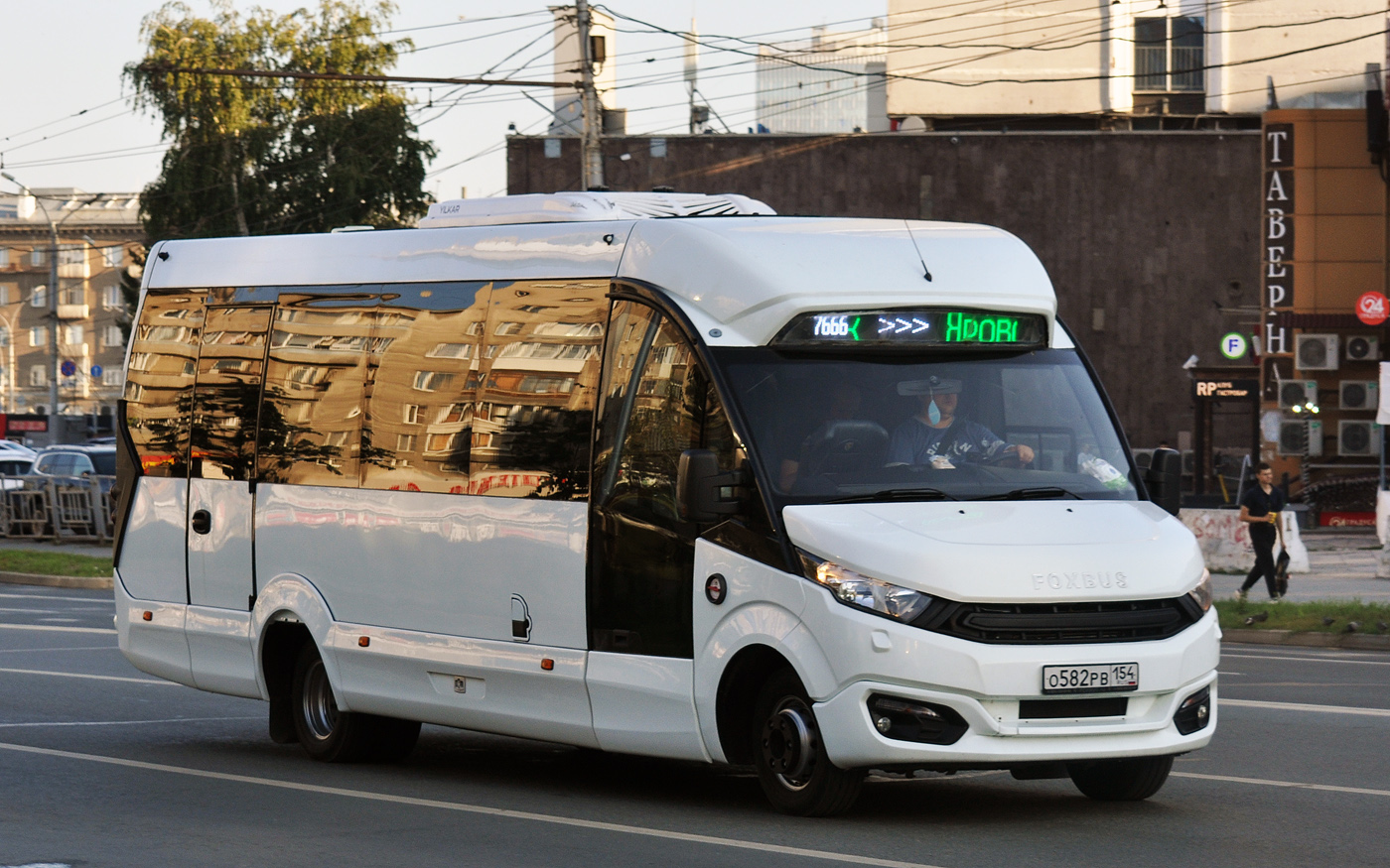 Новосибирская область, FoxBus 62412-01 № О 582 РВ 154